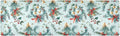 Red Bow Christmas Holly Trivet Table Runner Heat Resistant 230F for Hot Dishes Pots Plates Kitchen Dining Table Protector Decorative 39.37 X 11.8 Inch