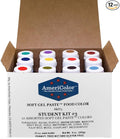 Food Coloring AmeriColor Student - Kit 3 12 .75 Ounce Bottles Soft Gel Paste Colors