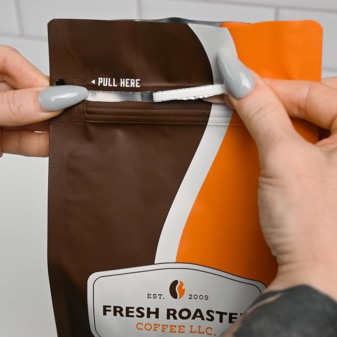Fresh Roasted Coffee, Dark Kenya AA Whole Bean Coffee, Dark Roast, Kosher, 12 oz