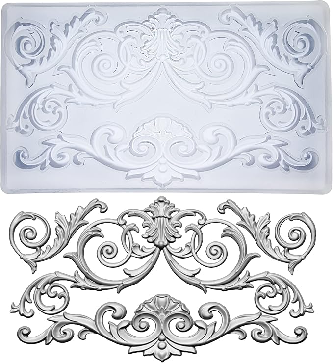 Garland Mold for Polyclay Air Dry Clay Plaster