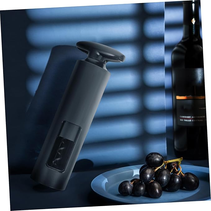 6-Piece Wine Accessories Set Includes Rotary Bottle Opener Vacuum Wine Stoppers Pourer and Foil Cutter for Home Entertaining and Lovers