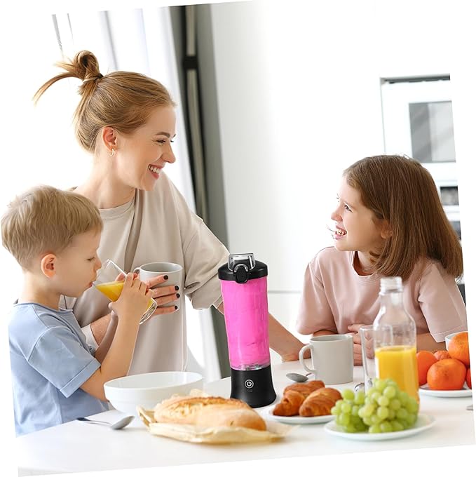 ULTECHNOVO Juicer Compact Fruit Mixer with Flap Top Design for Quick Juicing for Travel Gym Office and Home Use Lightweight and Easy to Operate