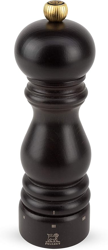 Pepper Mill, u'Select, Wood, Chocolate Finish, 18 cm - 7 in