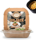 [3-Size] Air Fryer Disposable Paper Liner Rectangle Compatible with Ninja foodi Dual Air Fryers Toaster Oven, Non-stick Parchment Paper Baking Accessories