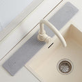 Stone Faucet Mat for Kitchen Sink, Faucet Mat Fast Drying Diatomite, Sink Splash Guard Water Absorbing Stone Tray for Sink, Counter Protector for Kitchen & Bathroom
