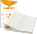 SMARTAKE 200 Pcs Parchment Paper Baking Sheets, 10x15 Inch Non-Stick Precut Baking Parchment, Suitable for Baking Grilling Air Fryer Steaming Bread Cup Cake Cookie and More (White)