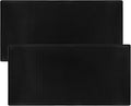 2 Pack Heavy-Duty Bar Mat Pad PVC Rubber Dish Drying Spill Matting for KTV Bar Glass Home (XL:24"x 12")