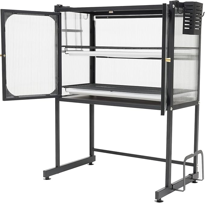 Over The Sink Dish Drying Rack 3 Tier Large Dish Rack with Adjustable Feet Kitchen Sink Shelf Organized Space-Saving Dish Rack for Dishes, Glasses, Bowls, and Cutlery (Black)