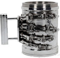 Nemesis Now T-800 Terminator 2 Judgement Day Tankard Mug Featuring the Cyberdyne Systems Logo, Officially Licensed Hand-Painted Resin, Futuristic Sci-Fi Decor, 17cm