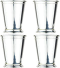 Prince of Scots 100% Pure Copper Mint Julep Cup with Pure Silver Plate (Set of 4)