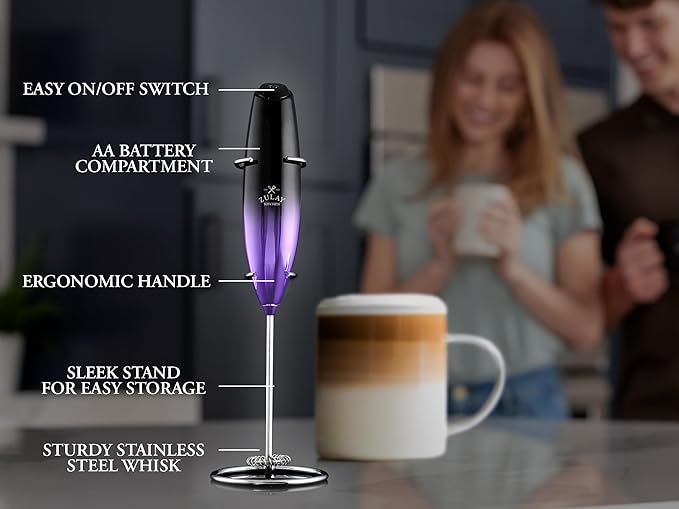 Zulay Kitchen Milk Frother - Thumbnail 5