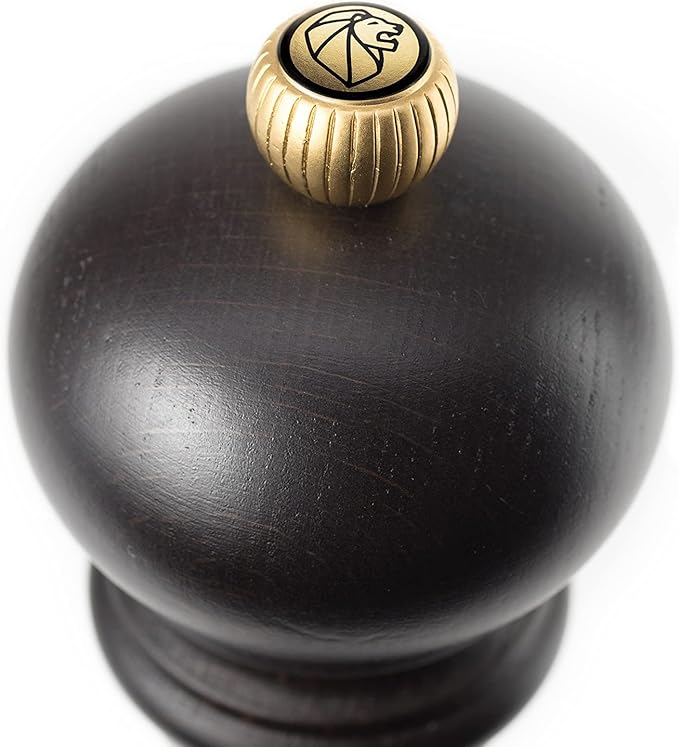 Peugeot Made in France - Paris u'Select Manual Pepper Mill -Adjustable Grinder - PEFC Certified Beechwood, 12 cm - 5 in. Chocolate