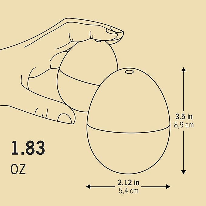 Space BeepEgg – Egg Timer for Boiling Eggs – Musical Egg Cooker for Soft, Medium, Hard Boiled Eggs – Food Safe – Singing Floating Egg Timer – Egg Cooker for 3 Levels of Doneness - Brainstream
