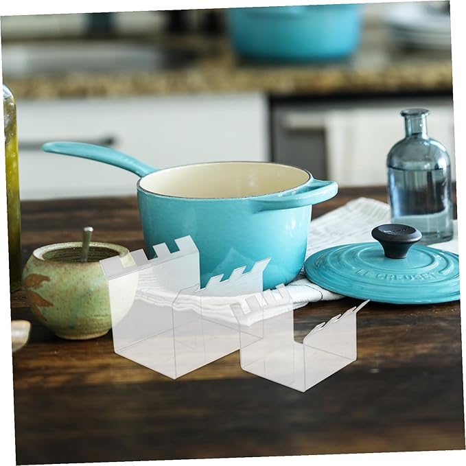 SOLUSTRE 2pcs Acrylic Food Storage Bag Holder Stand Holder for Filling Prep Stand for Kitchen
