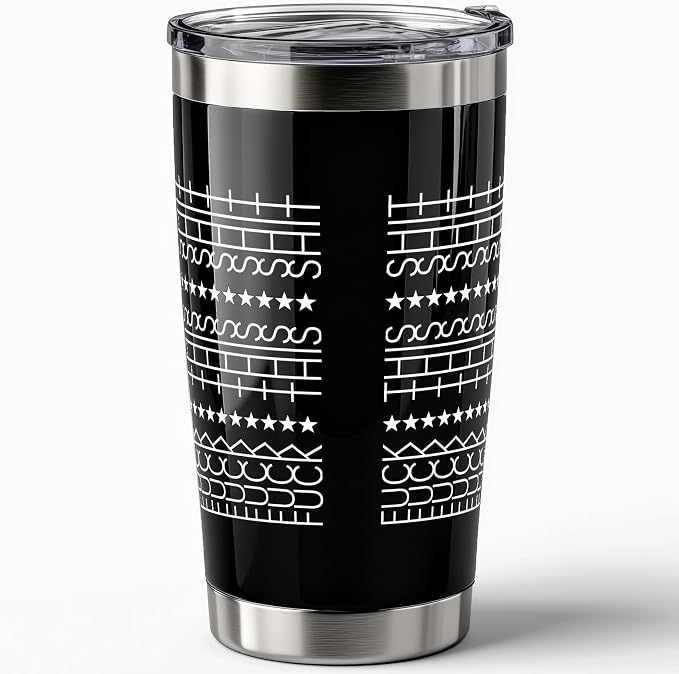Hidden Message Tumbler for Women Men - Funny Coffee Mugs Novelty Gift for Coworker, Friends, Work, Bestie - Stainless Steel Leak Proof Coffee Cups 20oz with Straw