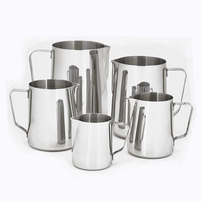 Update International (EP-33) 33 oz Frothing Pitcher, Stainless Steel