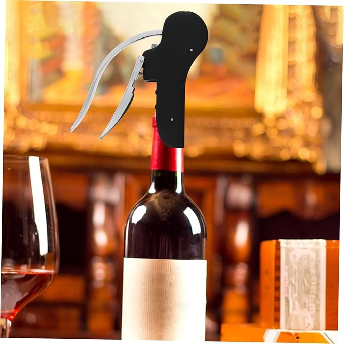 SHOWERORO Corkscrew Wine Opener Lever Pump Manual Handheld Corkscrew for Wine Bottles Easy to Use