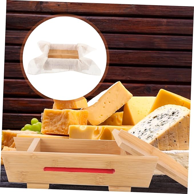 Healifty Tofu Press Mould with Lid Practical Tofu Maker Tool for Homemade Silken and Firm Tofu Smooth Interior Design for Easy Cleaning and Convenient Use Kitchen