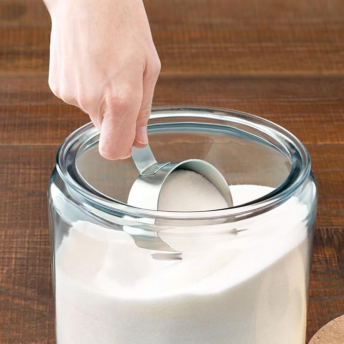 Anchor Hocking 2 Gallon Montana Glass Jar with Lid (2 piece, silver metal, dishwasher safe)