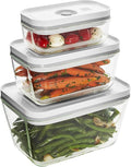 For food to stay fresh up to 5X longer, pump required (not included).