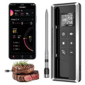 Wireless Meat Thermometer with Smart APP Control | 800ft Bluetooth Grill Food Thermometer, 0.19In Ultra Thin Probe,±0.5℉ Accuracy, Digital Backlit Screen for BBQ, Oven, Smoker