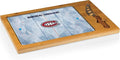 PICNIC TIME NHL unisex-adult NHL Icon Glass Top Cutting Board & Knife Set
