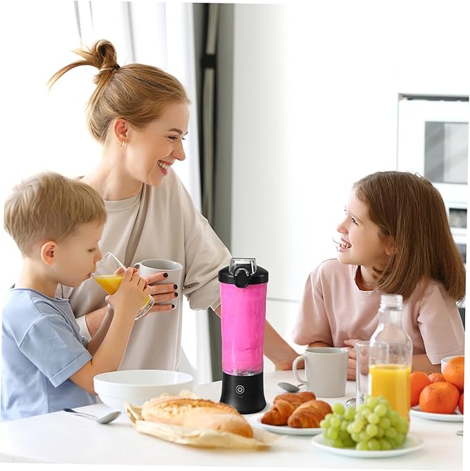 COLLBATH Portable Cordless Juicer Lightweight Travel Blender for Fresh Juice Easy Operation Quick Juicing Stylish Healthy Lifestyle