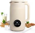 8 in 1 Nut Milk Maker Machine, 40oz Homemade Almond, Soy, Oat, Coconut, Yogurt and Non Dairy Beverages, Automatic Soybean Blender Machine with Delay Setting, Keep Warm, Self-Cleaning