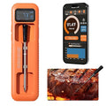 Wireless Meat Thermometer with Stable Bluetooth Connection, ±1°F Accurate 6-Sensor Probe, App-Controlled Digital Food Thermometer, Rechargeable, IP67 Waterproof for BBQ, Grill, Smoker & Oven