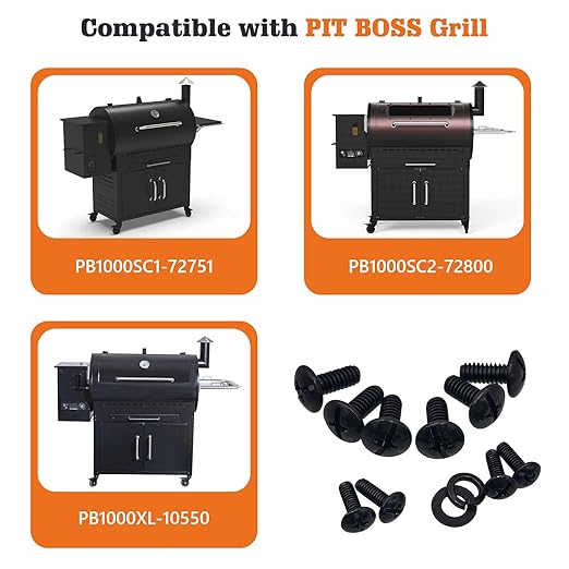 Replacement Parts Kit Temp Meat Probe and Replacement Screw Kit, with 2 Pack Probe Grommets, Probe Clips