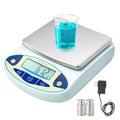 CXRCY High Precision Lab Scale 6000g x 0.001g, Analytical Electronic Balance with 11 Unit Conversion. Portable Gram Scale for Jewelry, Kitchen, Scientific & Scientific Use