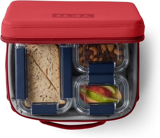 YETI Daytrip 5L Insulated Soft Cooler Lunch Box, Rescue Red