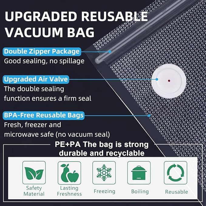 60 Pack Reusable Food Storage Bags Bundle - 20 Large, 20 Medium, 20 Small - Leakproof Airtight Silicone Storage Set - BPA Free, Freezer Safe, Eco-Friendly Kitchen Organization