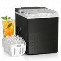 Antarctic Star Countertop Bullet Ice Maker, 27Lbs/24H Ice Machine with Fast 6 Min Ice Making, Self-Cleaning Portable Ice Maker for Home Kitchen RV