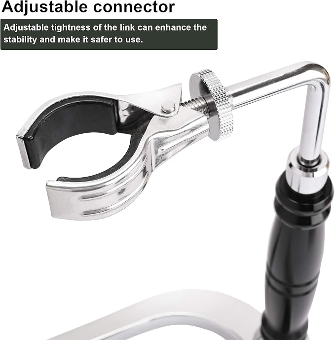 LUEUR Siphon Coffee Maker, Vacuum Coffee Brewer, Heat-Resistant 5-Cup Glass Siphon Coffee Maker with Reusable Cloth Filter, Hot Tea Maker for Home, Household and Office