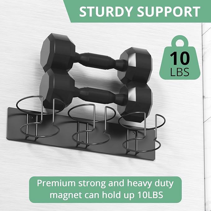 Arctiiro Magnetic Stanley Cup Holder for Refrigerator, Water Bottle Organizer for Stanley 40 oz with Tumbler Lid Organizer, Kitchen Pantry Organizers and Storage for Stanley Cup Accessories