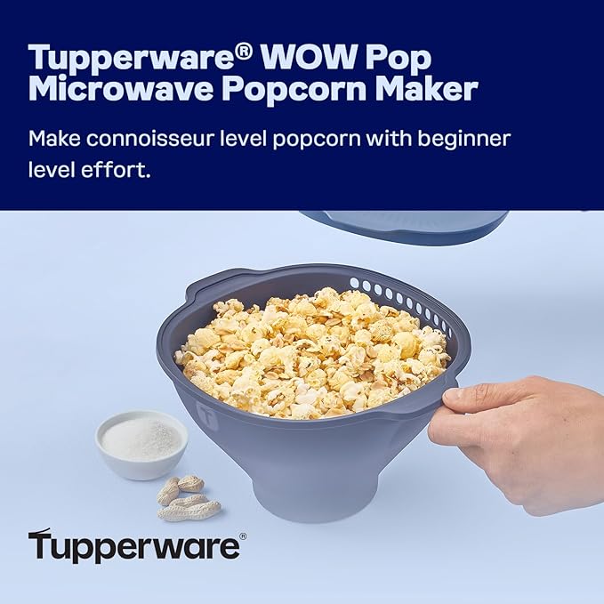 Tupperware Wow Pop Microwave Popcorn Maker