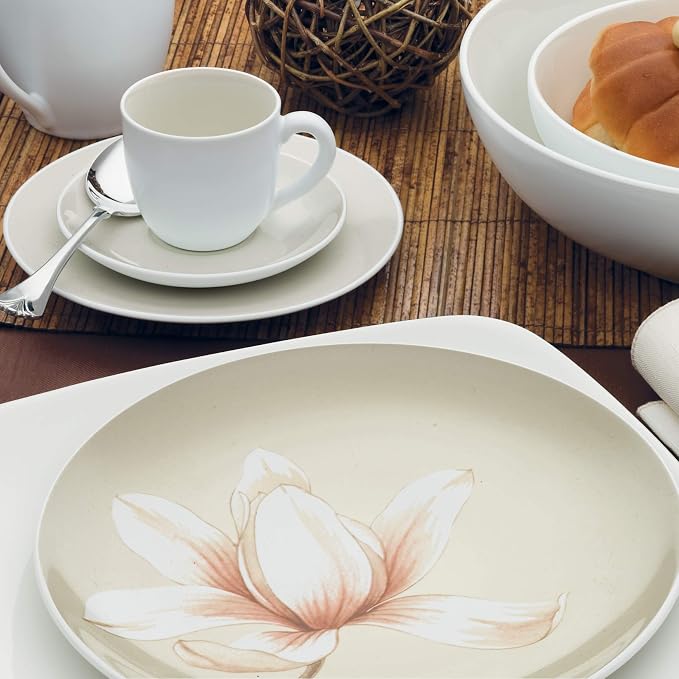Noritake Colorwave White 4-Piece Coupe Place Setting, Service for 1