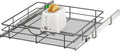 Pull Out Shelves - 23" W x 22" D Soft Close Pull Out Cabinet Organizer 1 Tier - Sliding Shelves with Shelf Liner - Heavy Duty Steel Wire Drawers for Kitchen Cabinets, Pantry, Bathroom