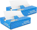 Fit Meal Prep 1000 Sheets 10 x 10.75” Dry Wax Paper Sheets for Food, Greaseproof Sandwich Wrapping, Interfolded Deli Wax Paper for Fries, Burgers, Food Basket, Made in USA