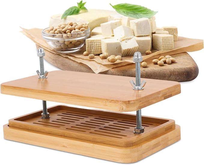 IMIKEYA Natural Bamboo Tofu Press Home Supplies Tofu Maker Pressing Tool for Cooking