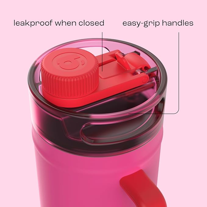 bubba 52 oz Insulated Stainless Steel Water Keg - Large Reusable Water Bottle Drinking Jug - Insulated Keg for Everyday Hydration, Lead-Free and BPA-Free, Flora Aura