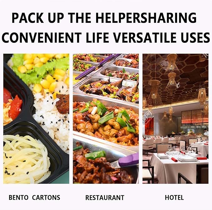 100pc 24 oz square meal prep containers with lids ,disposable to go food containers,Plastic take out food containers With Lid, Reusable food storage containers ，Microwave Freezer Dishwasher Safe