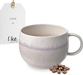 like. by Villeroy & Boch Perlemor Sand Coffee cup - 4.75x3.5x2.5 inch