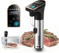 1300W Sous Vide Cooker | Quiet Immersion Circulator with Brushless Motor, IPX7 Fully Waterproof, 6 One-Touch Presets,No APP