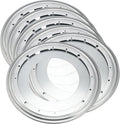 6 PCS 12 Inch Lazy Susan Hardware, 360 Degree Rotating Heavy Duty Turntable Ball Bearing Plate, Round Turntable Swivel Base for Rotating Table, Book Case, Serving Tray, 1000 Loading Capacity