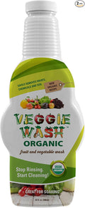 Veggie Wash Fruit & Vegetable Wash, 32-Fluid Ounce, Pack of 2