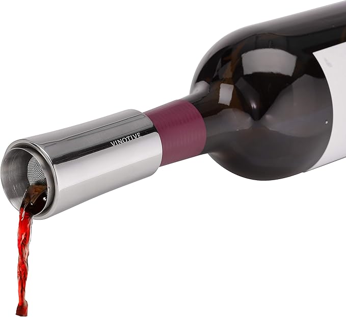 Vinaer Wine Aerator 7 Function Silver Edition