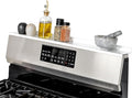 StoveShelf 20" Apartment Length White Magnetic Shelf for Kitchen Stove - Kitchen Storage Solution with Zero Installation - Over Stove Spice Rack Organizer