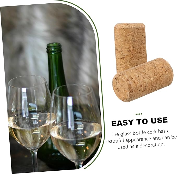 250pcs Wine Bottle Corks Wine Cork Stoppers Airtight Seal for Home Restaurants Bars and Events for Various Bottles